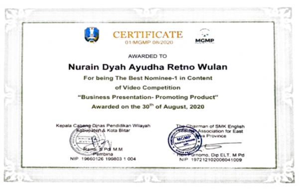 Business Presentation 2020 &ldquo;in content&rdquo;